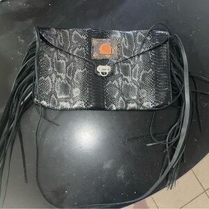 Envelope Crossbody Bag with Louis Vuitton accent